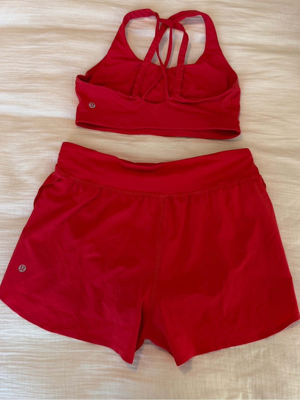 Red Lululemon Set - Picture 2 of 9